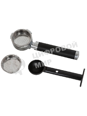 Кофеварка рожковая Pioneer CM109P black черный, исп. кофе - молотый, 1 л, 1400 Вт, 20 бар