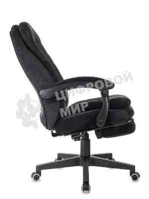 Кресло Бюрократ T-9950MSG-F/BLACK-PU черный, экокожа