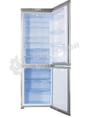 Холодильник ОРСК-174 NG нержавеющая сталь двухкамерный 220/12л, морозилка снизу, капельная система