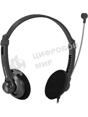 Гарнитура Defender Aura 104 чёрный, проводная