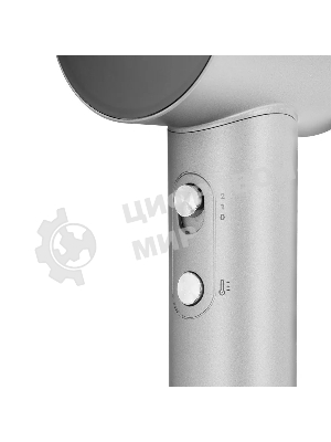 Фен Kitfort КТ-3292 серебристый, 1600 Вт, компактный, ионизация