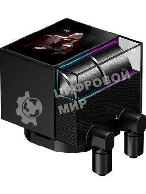 Система жидкостного охлаждения PcCooler DS360 Display ARGB Soc-AM5/AM4/1200/1700/1851 черный 4-pin 39.8dB Al LCD 310W Ret (DS360-BKAWXY-GL)