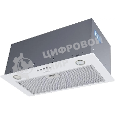 Вытяжка встраиваемая Maunfeld Crosby Power 50 белый, 50 см, 1050 куб. м/ч, 51.8 дБ