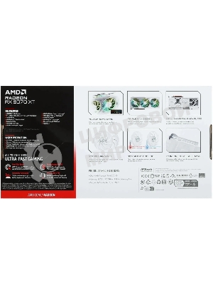 Видеокарта ASRock Radeon RX 9070 XT Steel Legend 16GB RX 9070XT, HDMI, DP*3, 16G, D6