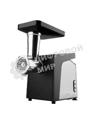 Мясорубка электрическая ENERGY EN-153 черный, 2400 Вт, 1.5 кг/мин, реверс, защита от перегрузки, насадки - 4