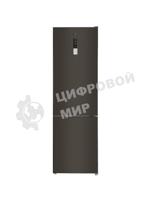 Холодильник Maunfeld MFF200NFSB10 Inverter черный двухкамерный 257/94л морозилка снизу, No Frost