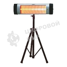 Инфракрасный обогреватель Neoclima SHAFT-2.0 черный, кварцевый, 2000 Вт, 20 м2