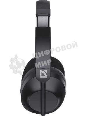 Беспроводные/проводные наушники Defender FreeMotion B485 черный, накладные, Bluetooth + проводной, складная конструкция, микрофон, до 8 ч