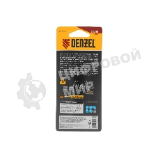 Сверло ступенчатое Denzel 4-6-8-10-12-14-16-18-20 мм, Р6М5, 6-гр. хвостовик