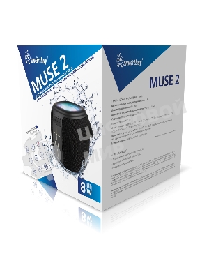 Портативная колонка Smartbuy MUSE 2 черный