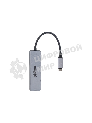 USB-концентратор Dahua 5 in 1 USB 3.1 Type-C to HDMI + USB 3.0 + PD Docking Station