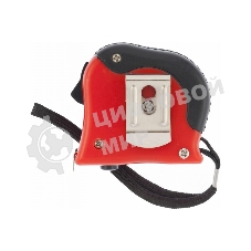 Рулетка Matrix Double fixation, 3 м х 16 мм, обрезиненный корпус, двойная плавная фиксация