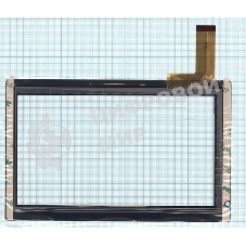 Сенсорное стекло (тачскрин) LT-14, черное