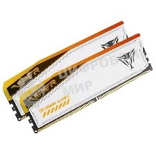 Оперативная память Patriot Viper Elite 5 TUF Gaming, DDR5, 32Gb (2x16 GB), 6000 MHz, CL36, DIMM, радиатор, RGB, белый