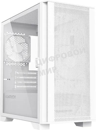 Компьютерный корпус Montech AIR 100 LITE белый без БП mATX 2x120мм 1xUSB 2.0 2xUSB 3.0 audio bott PSU