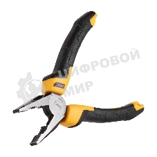Комбинированные плоскогубцы Deli DL2007Z 180мм, мталь CrV, прорезиненная двухкомпонентная ручка