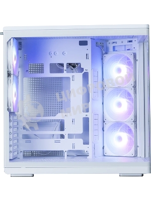 Компьютерный корпус ZALMAN MidTower P60 белый (ATX, без БП, 5x120мм ARGb fans, 1xUSB Type C, 2xUSB 3.0) (Zalman P60 белый)