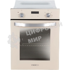 Шкаф духовой электрический Maunfeld EOEM516BG, 45 см, 51 л, бежевый, встраиваемый