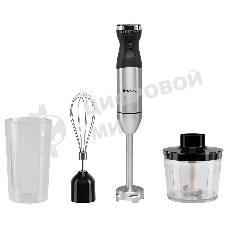 Блендер погружной Hyundai HYB-H3824 800 Вт, серебристый/черный