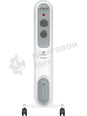 Обогреватель масляный Royal Clima ROR-P5-1000M (5 секций) белый, 1000 Вт, 10 м2, термостат