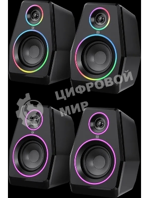 Акустическая система Defender 2.0 Solar 10 10Вт, BT/Light питание от USB