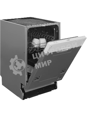 Встраиваемая посудомоечная машина Hyundai HBD 440P, белый, 44.8 см, 9 компл., 49 дБ, класс A++