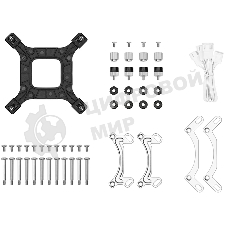Система жидкостного охлаждения Deepcool LE360 WH V2 ARGb белый 120мм алюминий+медь 2100rpm 31.6db 4-pin 300W