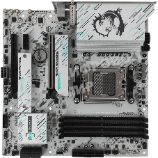 Материнская плата MSI B850M GAMING PLUS WIFI, AM5, AMD B850, 4xDDR5, 4xSATA, 2xM.2, 1xPCIe 5.0 x16, 1xPCIe 4.0 x4, 1xPCIe 3.0 x1, 1xDP, 1xHDMI, 1x5Gb LAN, Wi-Fi 7, Bluetooth 5.4, 3xUSB-C 10Gbps, 3xUSB-A 10Gbps, 3xUSB-A 5Gbps, 3x3.5 мм, 7.1, mATX