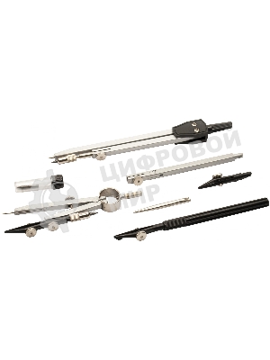 Готовальня Silwerhof Daily, металл, 13.5 см, в комплекте: 7 предметов