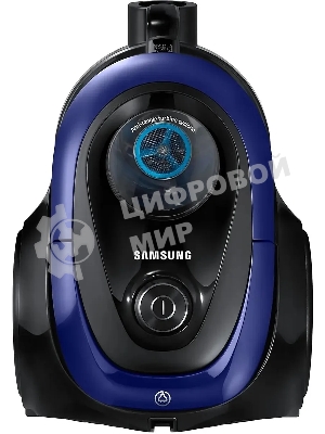 Пылесос Samsung VC18M21B0S2 синий, 380/1800 Вт, уборка сухая, пылесборник контейнер 1.5 л