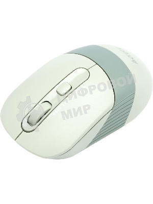 Мышь беспроводная A4Tech Fstyler FB10C зеленый, 2000 dpi, радиоканал, Bluetooth, USB, кнопки - 4