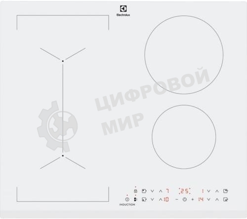 Индукционная варочная панель Electrolux LIV63431BW независимая, белый
