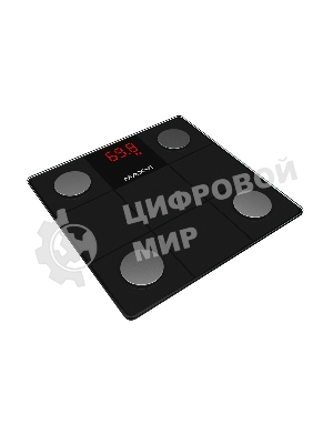 Весы напольные Maxvi BS101 черный