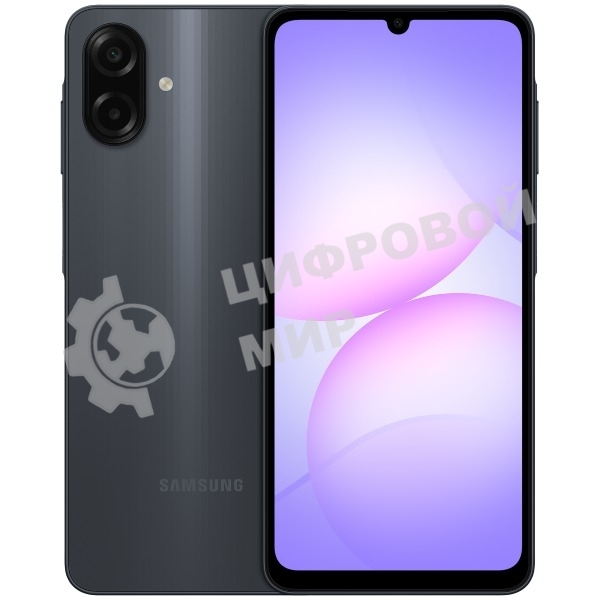 Смартфон Samsung Galaxy A07 4/128Gb черный