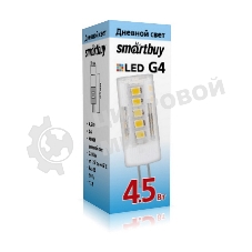 Светодиодная LED лампа Smartbuy G44,5W/4000/G4 (SBL-G4 4_5-40K)
