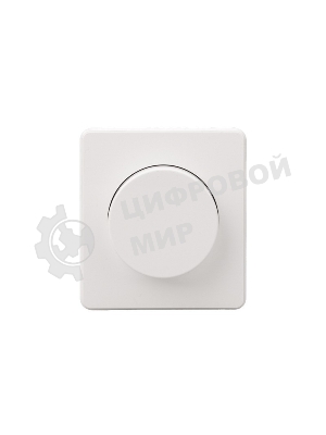 Светорегулятор Kranz KR-78-0732-1 ROUND (диммер) 300Вт с/у перламутр