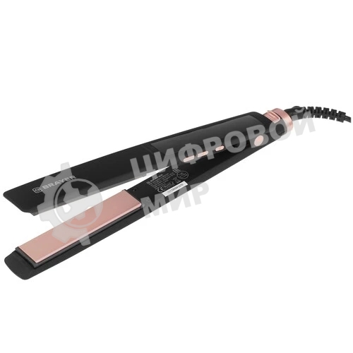 Выпрямитель для волос BRAYER BR3339 черный, 25 мм, 230 °C, 13 режимов