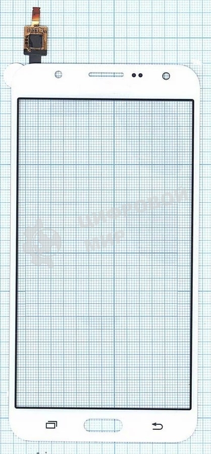 Сенсорное стекло (тачскрин) для Samsung Galaxy J7 SM-J700H, белое