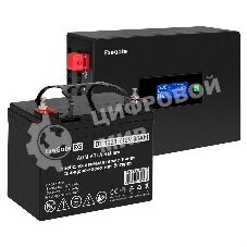 Комплект Источник бесперебойного питания EX295992RUS + батарея 33Aч EX282974RUS 1шт (инвертор, синус, для котла, PF=1, настенный) ExeGate IdealSine SR-600.LCD.2SH <600VA/600W, чистая синусоида, цветной LCD-дисплей, 2*Schuko, крепление настенное, черный> + батарея ExeGate DT 1233 (12В, 33А·ч) 1шт