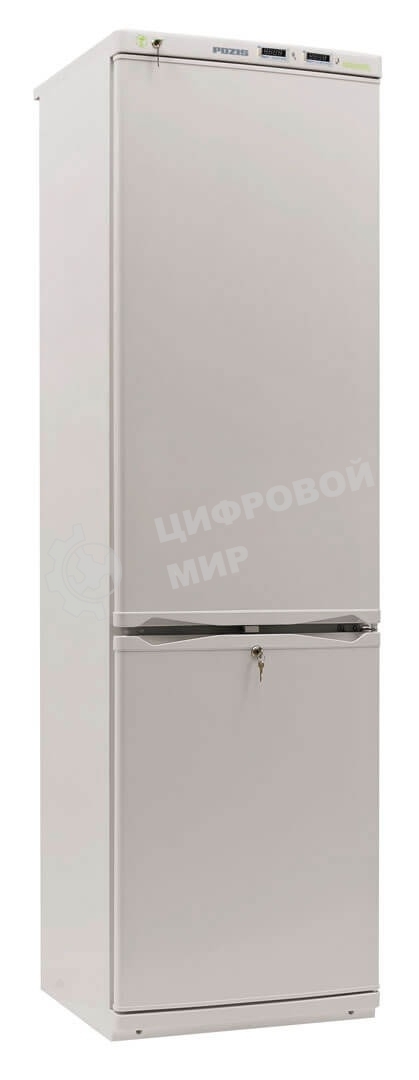 Холодильник комбинированный лабораторный Pozis ХЛ-340-1 белый двухкамерный 270/130 л морозилка снизу