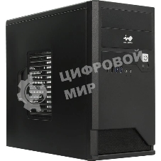 Компьютерный корпус Mini Tower InWin EMR048 черный U2.0*2+U3.0*2+A(HD) mATX (без блока питания)
