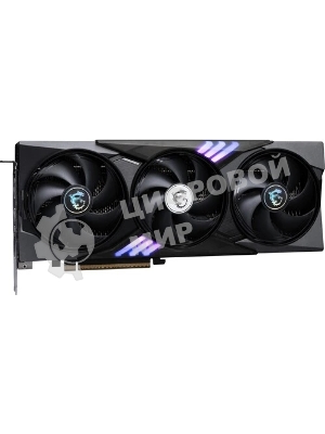 Видеокарта MSI RTX 5060 Ti 16G GAMING TRIO OC, NVIDIA RTX 5060 Ti, 16 ГБ GDDR7, 128 бит, PCI-e 5.0, 1xHDMI, 3xDP, 2647 МГц