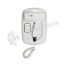 Фен Puff 1203B белый, 1200 Вт