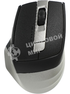 Мышь беспроводная A4Tech Fstyler FB35C серый/черный, 2000 dpi, радиоканал, Bluetooth, USB, кнопки - 6