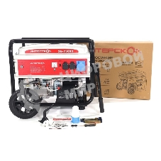 Электрогенератор бензиновый Интерскол ЭБ-7500Э, 6.5 кВт, 90 дБ, 95 кг