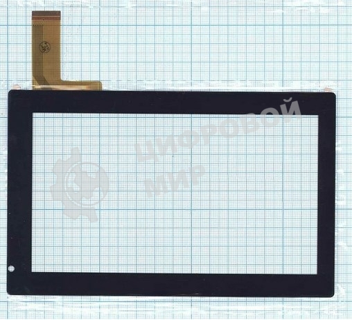 Сенсорное стекло (тачскрин) LT-14, черное