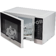 Микроволновая печь Hyundai HYM-D2075 белый/черный, 23 л, 800 Вт, переключатели - сенсор