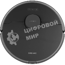 Робот-пылесос Dreame RLS6AD D10S Plus черный, 46 Вт, 5200 мА·ч Li-Ion, уборка сухая/влажная, пылесборник контейнер 0.4 л