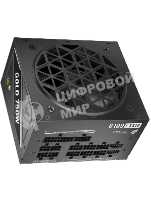 Блок питания 1STPLAYER ACK HA-750AC2, 750Вт, 80 PLUS Standart, черный