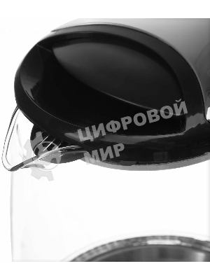 Чайник электрический Sakura SA-2722BK 2,2л,стекло,черный